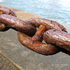 Chain link by Golden Gate, San Francisco