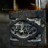 Lock along Great Wall of China