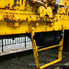 Steps on a train, La Mesa